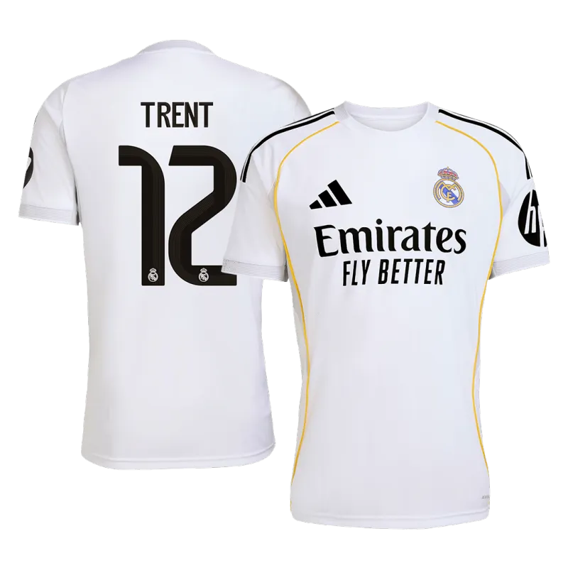 TRENT #12 Real Madrid Home Soccer Jersey 2025/26