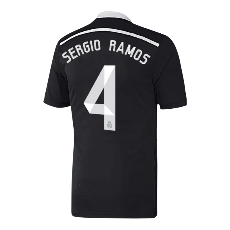 Vintage Soccer Jersey SERGIO RAMOS #4 Real Madrid Third Away 2014/15