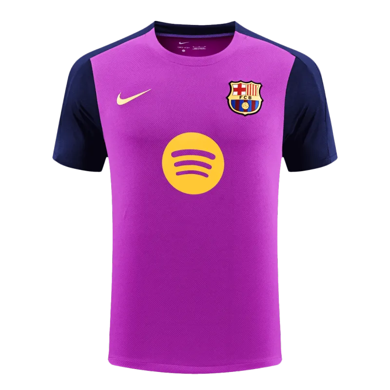 Barcelona Pre-Match Soccer Jersey 2025/26 Purple
