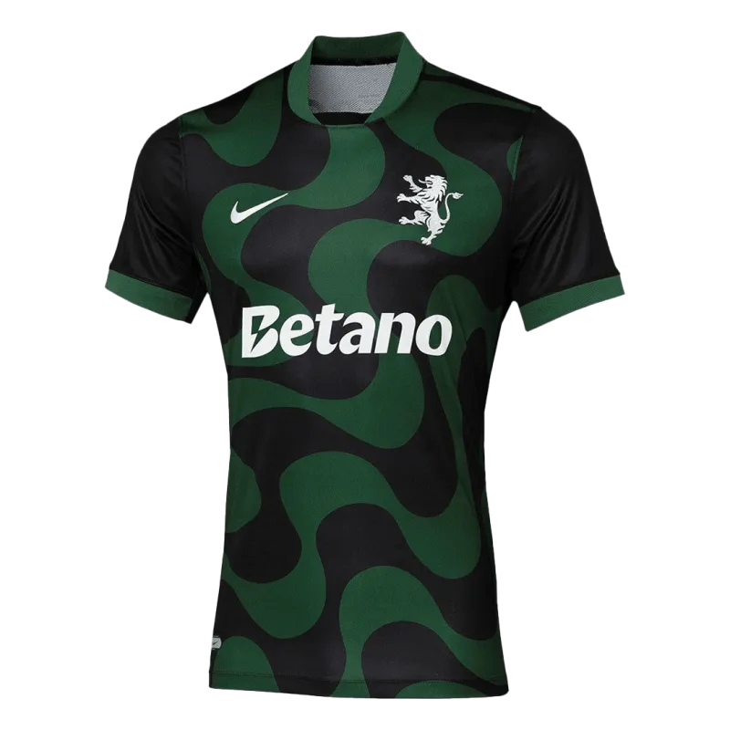 Sporting CP Alternative Soccer Jersey 2025/26 Black