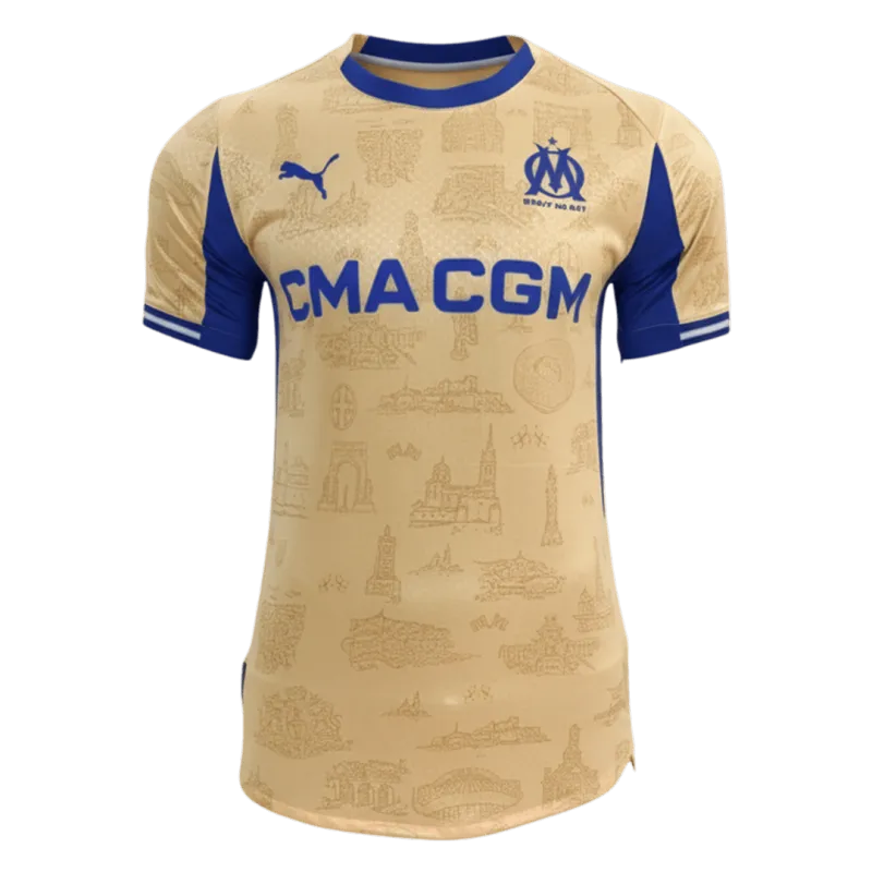 Marseille Fourth Away Player Version Jersey 2025/26