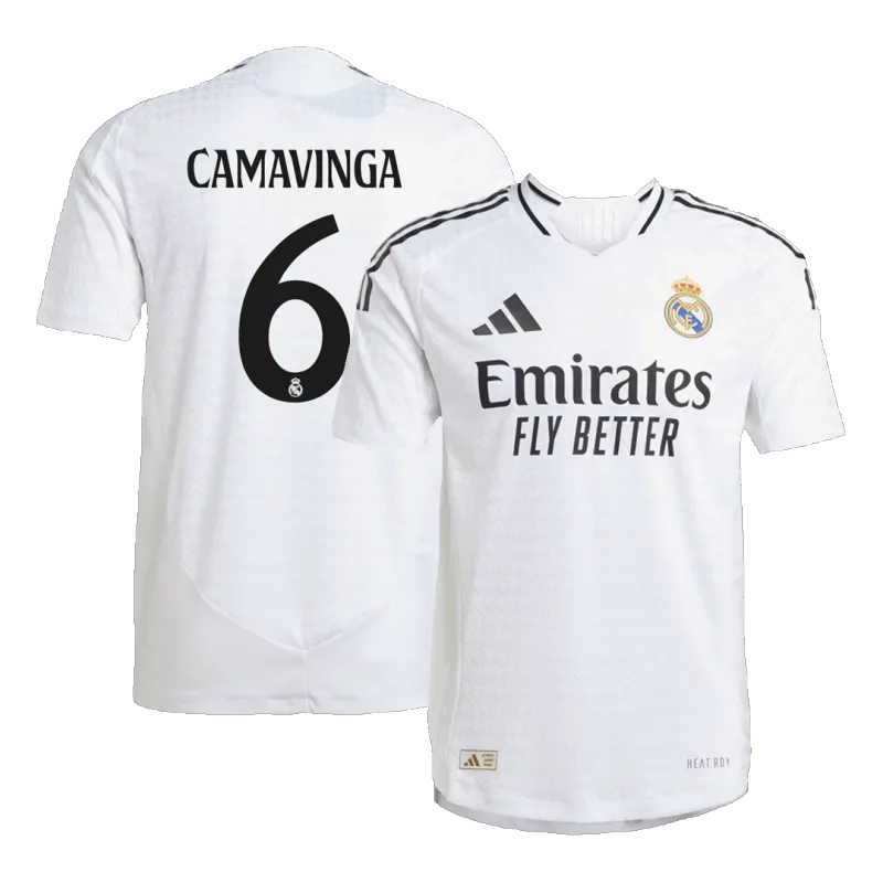Real Madrid Home Authentic Soccer Jersey 2024/25 – Copa del Rey Final