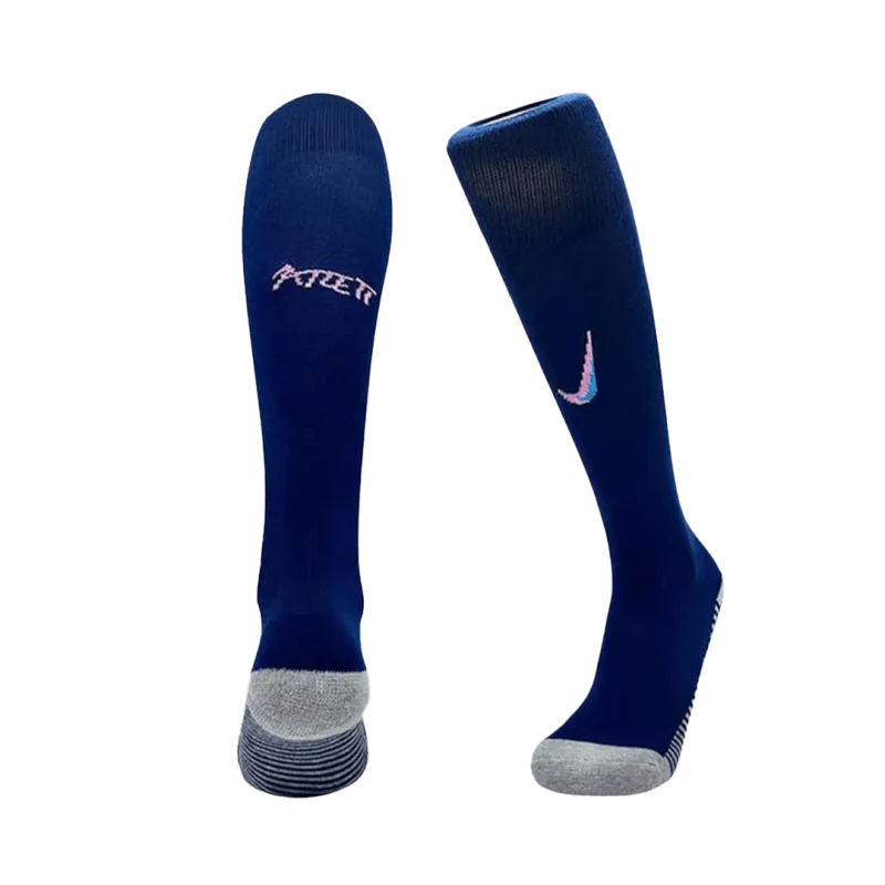 Atletico Madrid Third Away Soccer Socks 2024/25 Kids