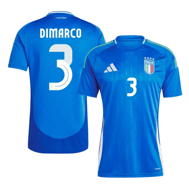 DIMARCO #3 Italy Home Soccer Jersey EURO 2024