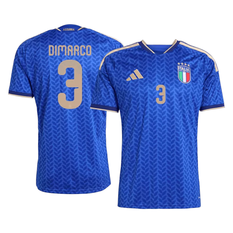DIMARCO #3 Italy Home Soccer Jersey World Cup 2026
