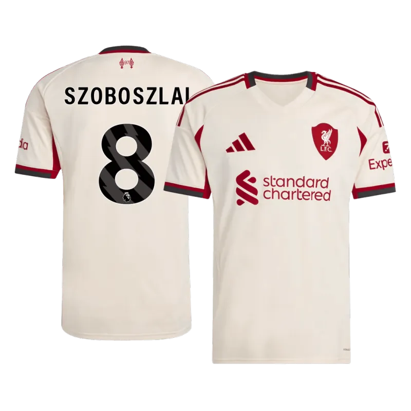 SZOBOSZLAI #8 Liverpool Away Soccer Jersey 2025/26