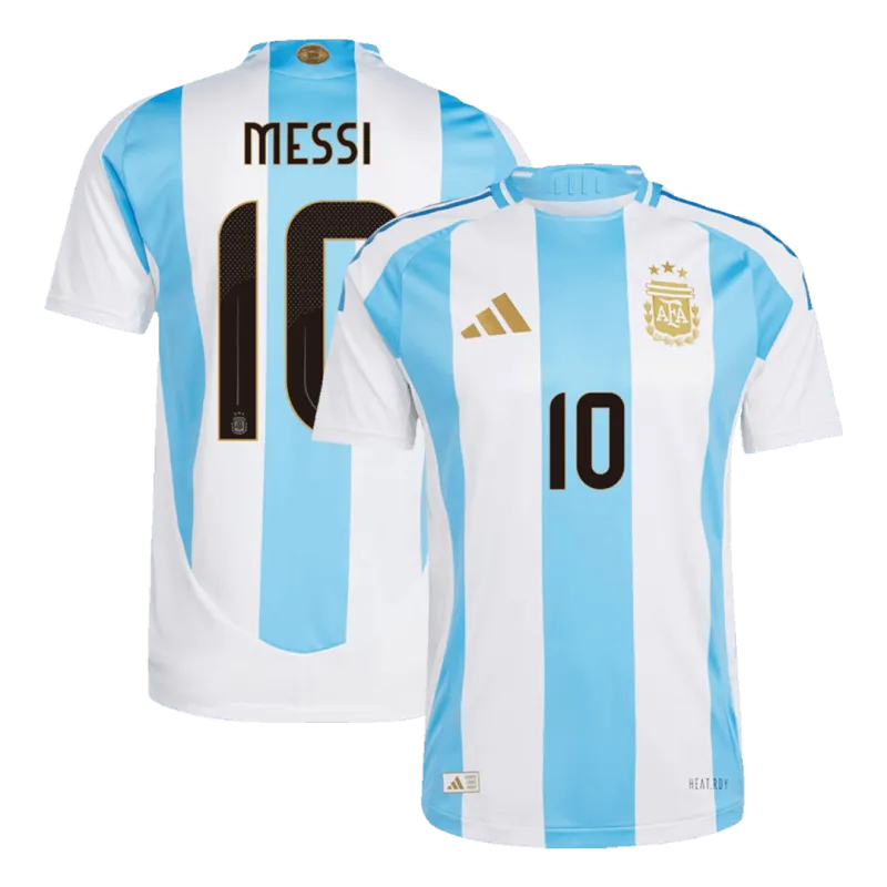 MESSI #10 Argentina Home Authentic Soccer Jersey 2024