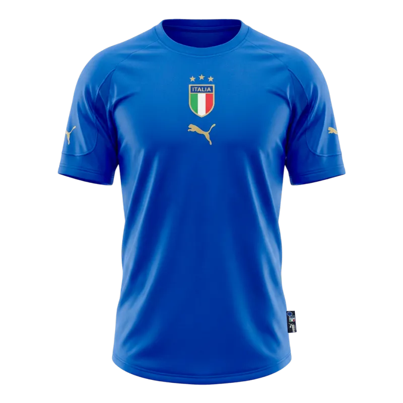 Retro Soccer Jersey Italy Home 2004