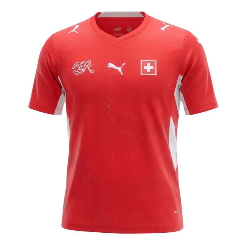 Switzerland Home Soccer Jersey World Cup 2026