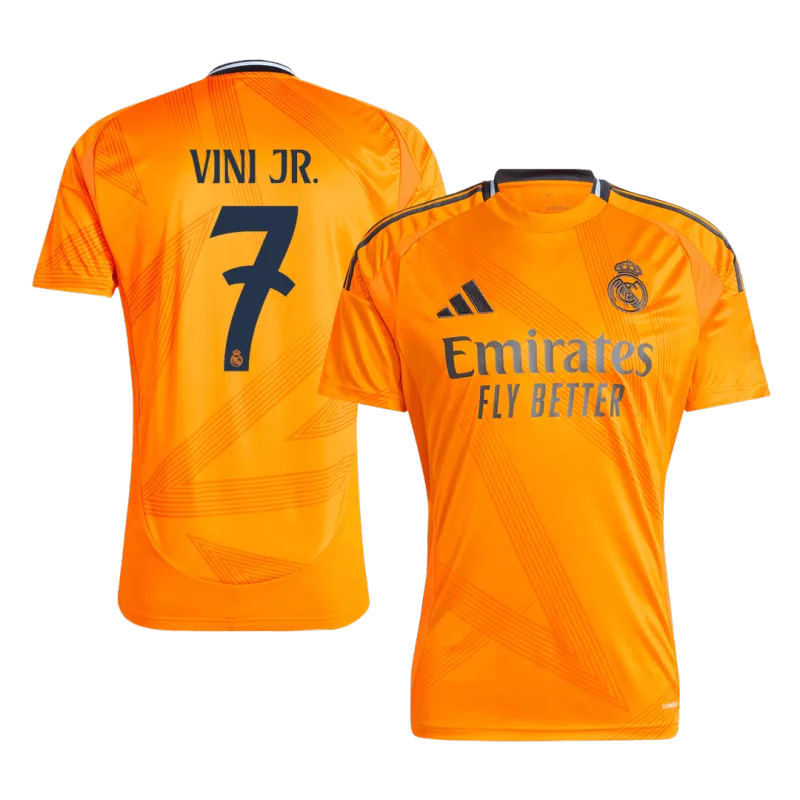 VINI JR. #7 Real Madrid Away Soccer Jersey 2024/25