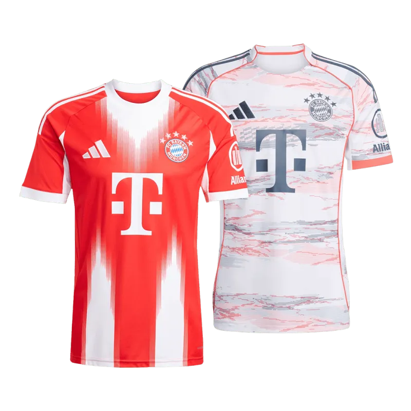 Bayern Munich Home Jersey 2025/26 & Bayern Munich Away Jersey 2025/26