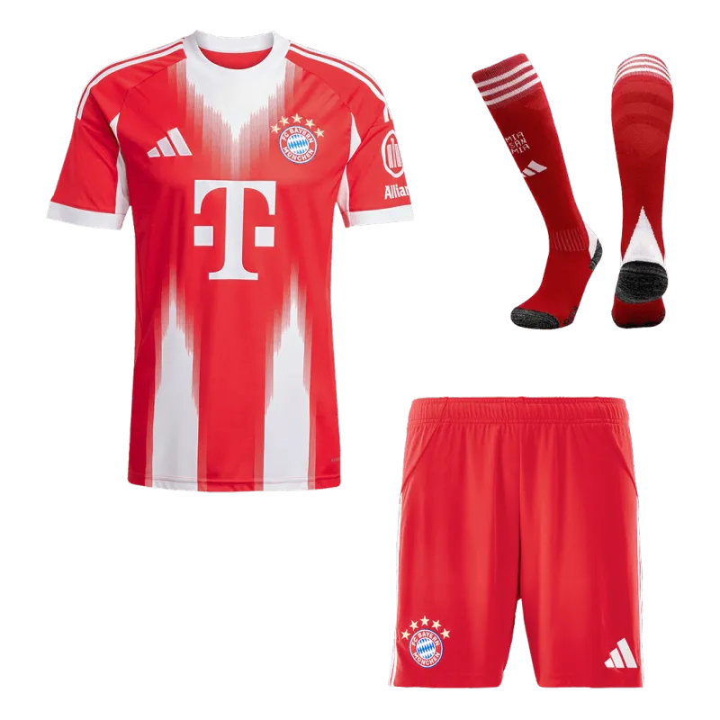 Bayern Munich Home Jerseys Full Kit 2025/26