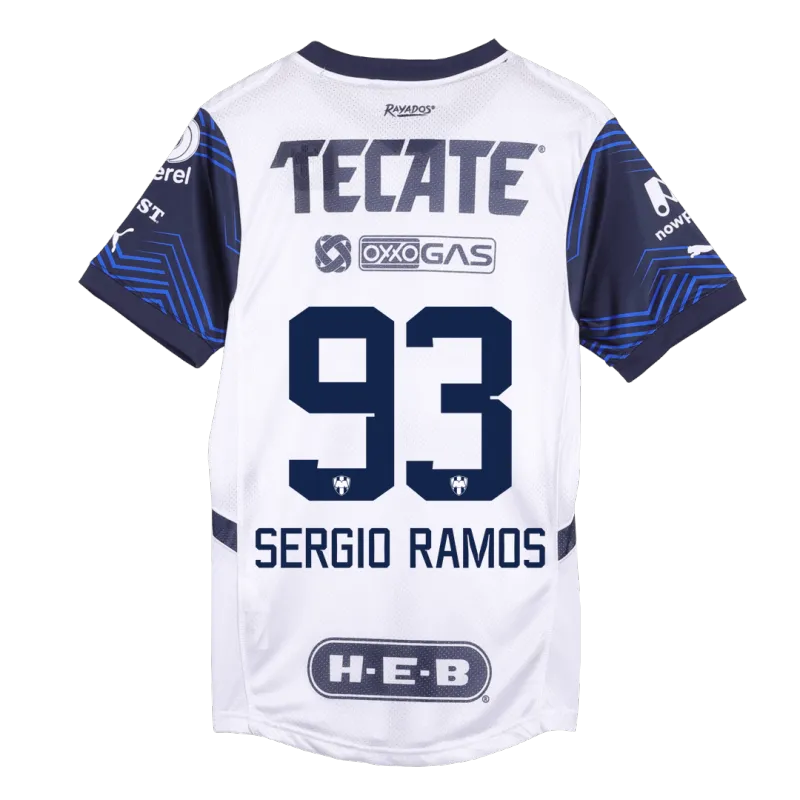 SERGIO RAMOS #93 Monterrey Away Authentic Soccer Jersey 2024/25