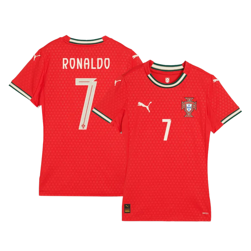RONALDO #7 Women’s Portugal Home Jersey 2025